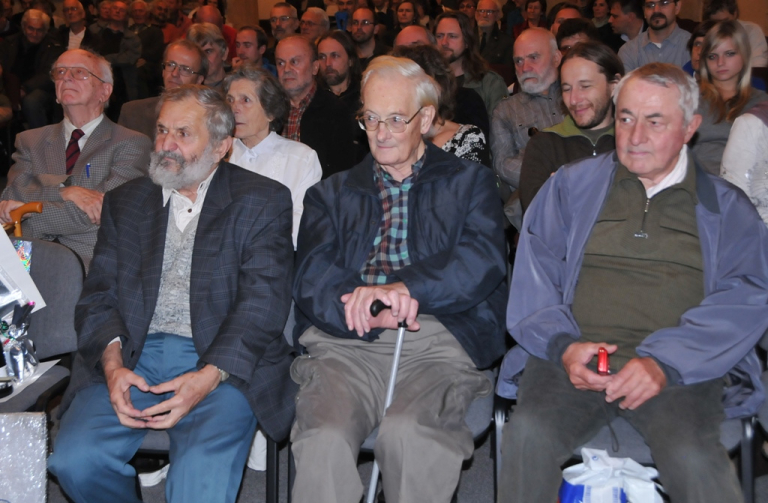 Zleva M. Nevrlý, I. Honsa a S. Weiss